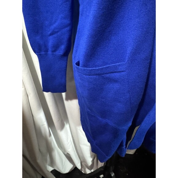 Spense Open Front Cardigan sweater blue Size Small - Picture 3 of 12
